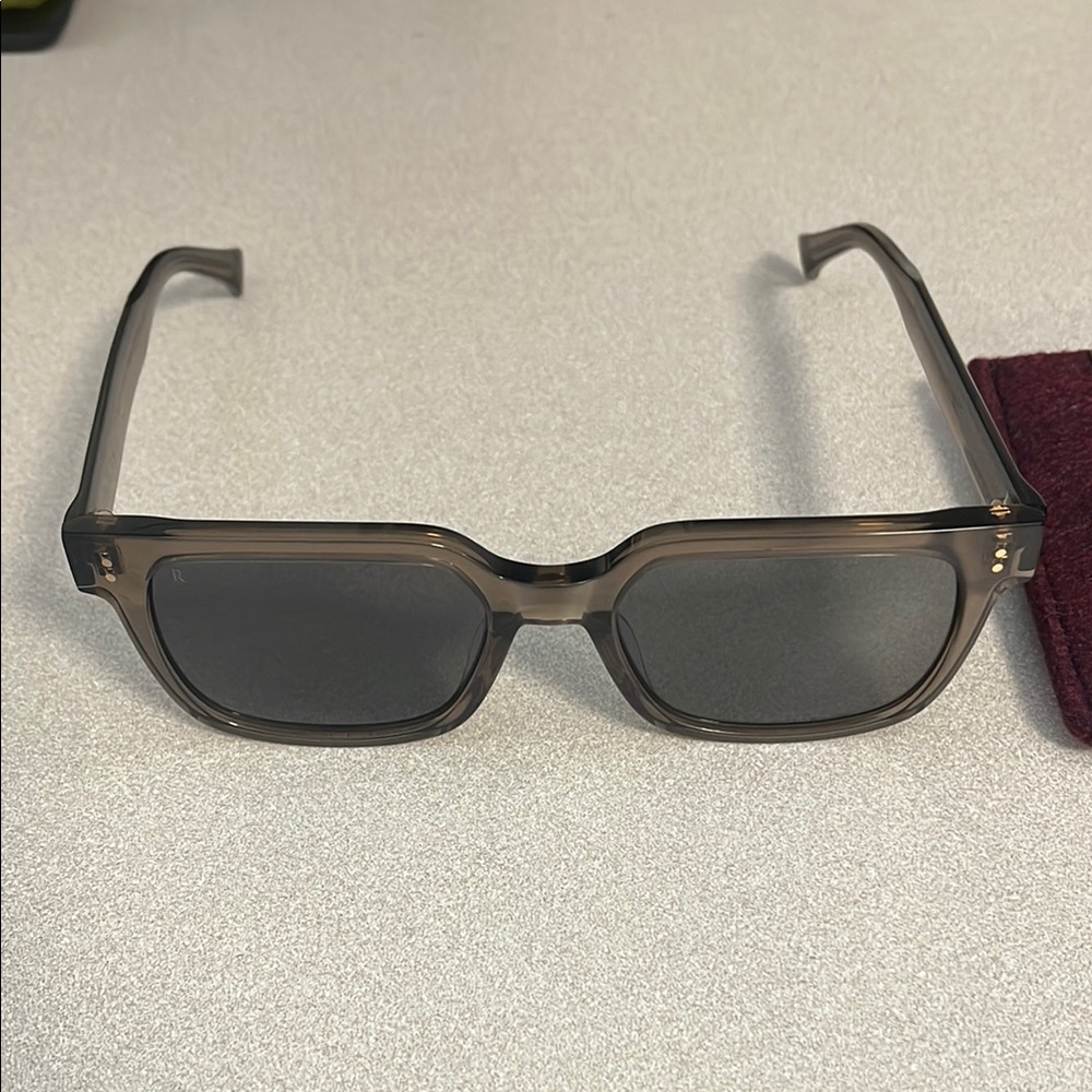 RAEN Black Sunglasses Modern Square Design